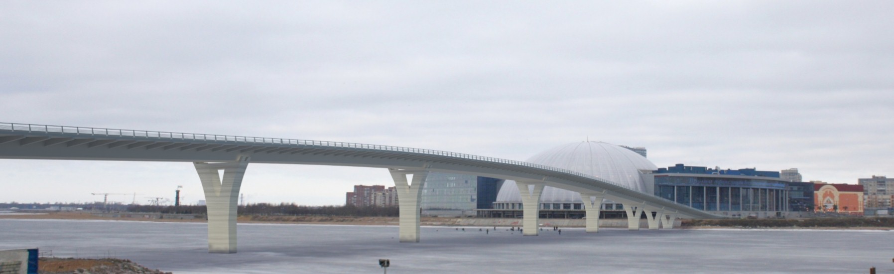 Пешеходный Яхтенный мост